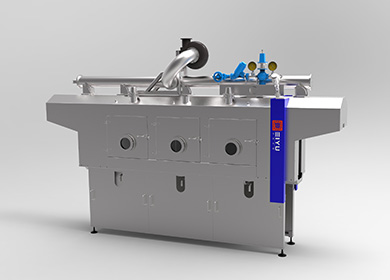 SPC-3000 Steam shrinking tunnel